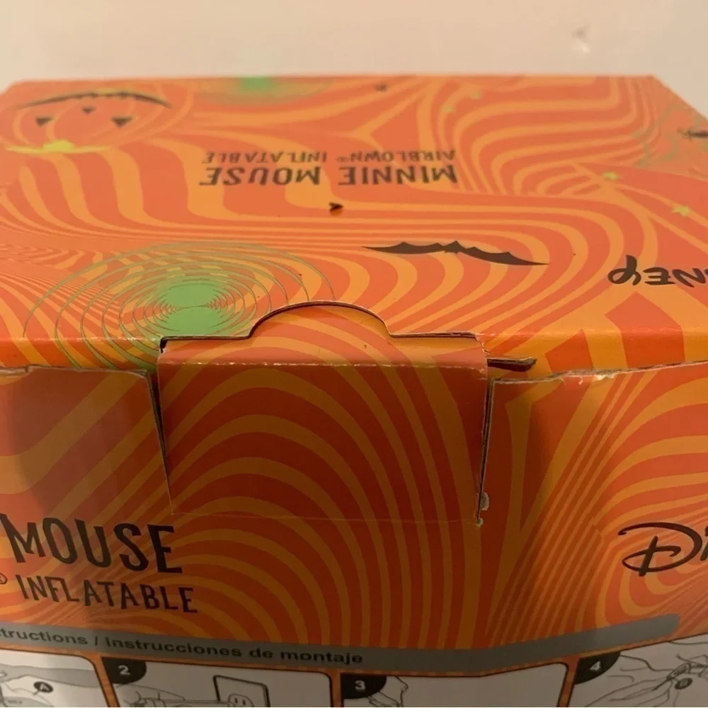 NIB. DISNEY Minnie Mouse Witch Halloween Inflatable